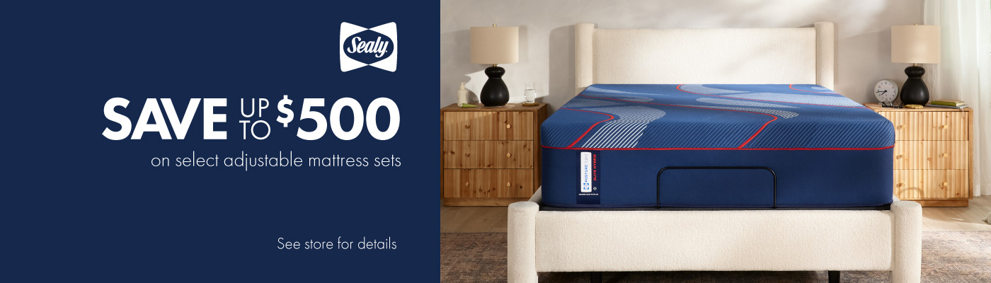 Sealy - Save up to $500 on select adjustable mattress sets