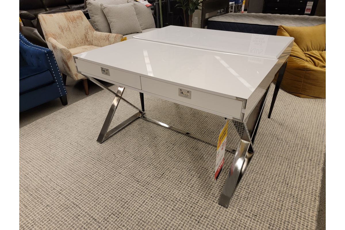 Floor Sample Evie 2Drawer Desk in the Brighton Design Outlet Clearance