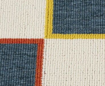 Navy and White Checkered